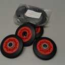 GELASKA 4392067 Dryer Repair Kit with WPW10314173 Dryer Drum Support Roller, W10837240 Dryer Idler Pulley and Bracket, 661570V Belt, WPW10359271, WPW10359272 Dryer Drum Support Roller Shaft