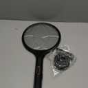 YISSVIC Electric Fly Swatter 4000V Bug Zapper Racket Dual Modes Mosquito Killer with Purple Mosquito Light Rechargeable for Indoor Home Office Backyard Patio Camping (Black-1 Pack)