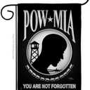 4th Of July American Flag For Independence Day POW MIA Wall Hanging Decor Home Cemetery Decoration For Grave Yard Sign Memorial Veterans Day USA Poster Door Canvas Tapestry Gifts For Dad