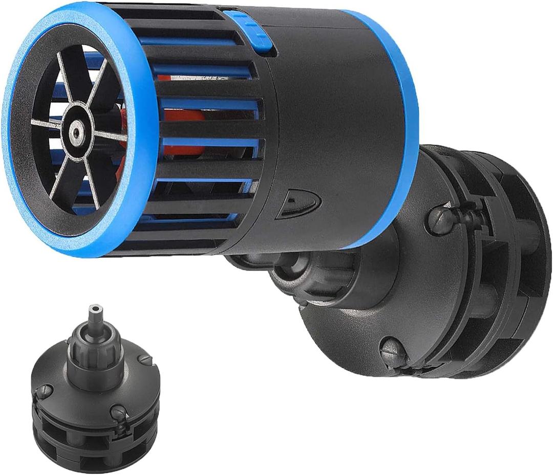 Carefree Fish Magnetic Aquarium Wave Maker 3W 800Gph for 5~20Gal Fish Tank Quiet and Strong Powerhead Submersible Water Circulation Pump for Freshwater and Saltwater