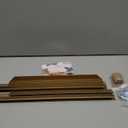 Floater Frame for 12x12 Canvas Paintings, 2 Pack Complete Floating Frames with 0.9" Deep for Artists Designers Landscape Portrait Artwork, Girly Nursery Room Wall Decor (Natural Woodgrain)