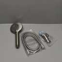 FEELSO Filtered Shower Head with Handheld, High Pressure 3 Spray Mode Showerhead with 15 Stage Water Softener Filters Beads for Hard Water - Remove Chlorine - Reduces Dry Itchy Skin, Brushed Nickel