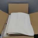 BRILLMAX 8 Pack Ivory Round Tablecloths 90 Inch - Circle Bulk Linen Polyester Fabric Washable Table Cloth Cover for Wedding Reception Banquet Birthday Party Buffet Restaurant