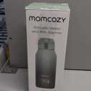 Momcozy Portable Milk Warmer for Travel  Dual Heating Modes for Breast Milk & Water, Portable Bottle Warmer with Fast Heating & Long Battery Life, 17 Ounces Large Capacity to Meet Your All-Day Needs (Green)