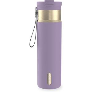 Contigo DualSip 24 oz Stainless Steel Vacuum-Insulated Water Bottle with Carry Strap & 2-in-1 Leakproof Lid (Straw or Spout), BPA-Free & Lead-Free, Dishwasher Safe