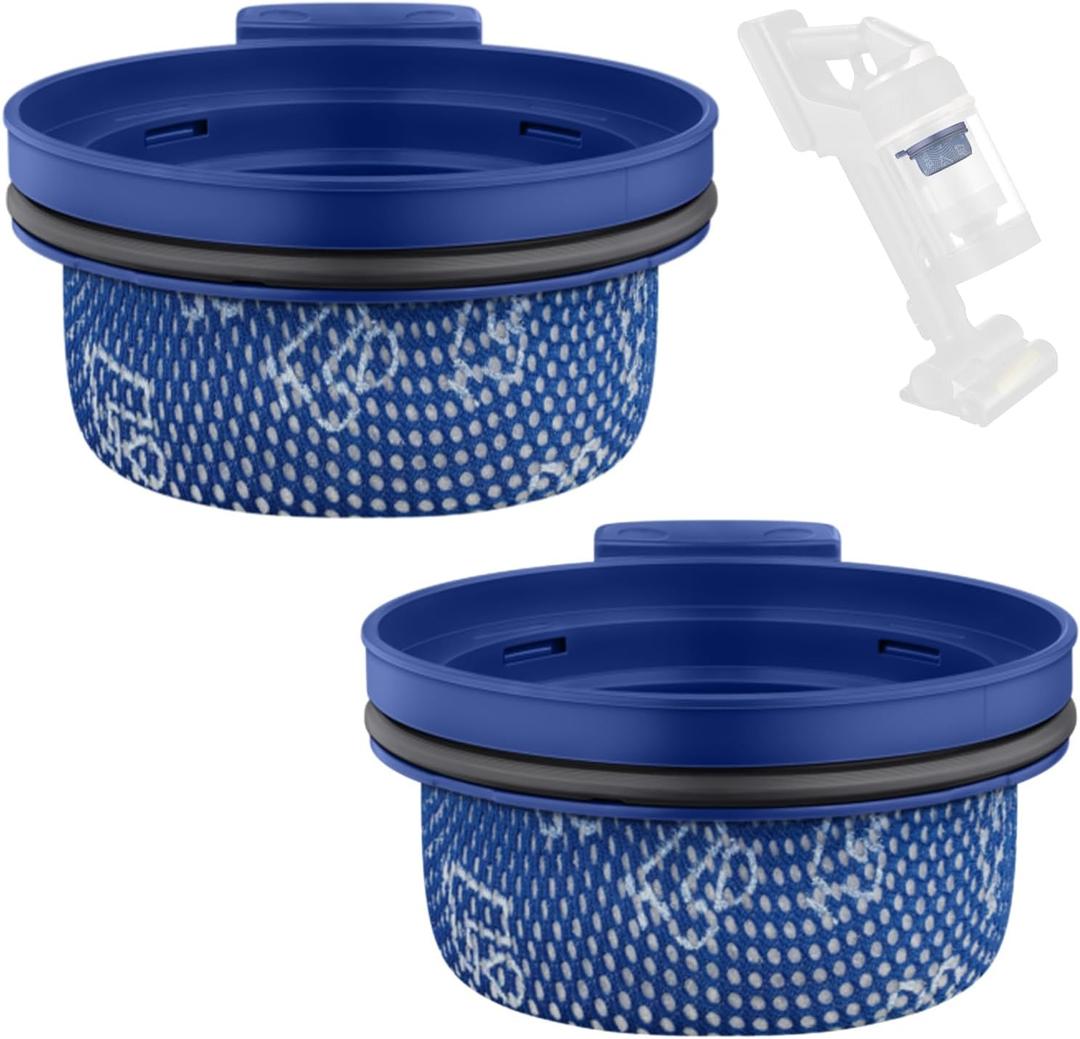 2 Pack Hepa Filters for SAMSUNG BESPOKE Jet VS20A958F/WN, VS20A95923B/AA, VS20A95923N/AA, VS20A95923W/AA Cordless Stick Vacuum Cleaner Washable Accessories Parts NO.DJ97-03090A