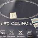 24'' Large Flush Mount Ceiling Light Fixture Dimmable with Remote Control
