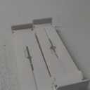 Whitmor Adjustable Organizers Drawer Dividers, Set of 2, White (1, Brown)