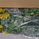 ATTGREAT Artificial Flowers Outdoors Faux Plants UV Resistant Fake Flowers Daisy 12 Bundles Plastic Greenery Plnats Outside for Garden Planter Patio Porch Spring Summer Home Home Decor, Yellow