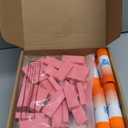120 Pcs Back to Gifts for Students Supplies Bulk Include 60 Pack Pre Sharpened Pencils 30 Pack Glue Sticks 30 Pcs Pink Erasers for Classroom Teacher Supplies Party Favors
