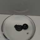 10 Inch Pan Lid 10" Tempered Glass Lid for Frying Pan, Skillets, Pans, Pots and Wok, Heat Resistant Handle