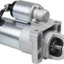 New Starter Compatible with 06-13 GMC Sierra 1500 2500 & Yukon XL, Chevy Silverado 1500 2500 3500, 07-09 Avalanche Trailblazer, 06-13 Cadillac Escalade, 08-09 Tahoe, 6.0 6.2L 89017844 12588052 6757