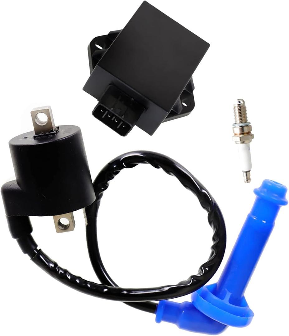 WFLNHB Ignition Coil Spark Plug CDI Replacement for Polaris Predator 500 2003-2004 Replacement for 3088053