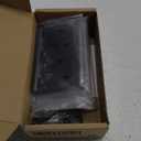 goldenwarm Pack of 6 Matte Black Heavy Duty Iron Door Hinges, 4 Inch x 4 Inch Interior and Exterior Black Door Hinges with 5/8" Radius Corners