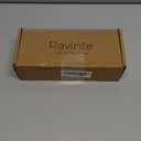 Ravinte Hardware 8 Pack Black Cabinet Handles, 5.9 Inch (150mm) Finger Edge Pulls, 5 Inch Hole Center, Finger Pulls for Cabinets