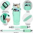 Water Bottle Carrier Bag (Green)