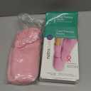 NatraCure Pink Cold Therapy Socks - Reusable Gel Ice Frozen Slippers for Feet, Arthritis, Neuropathy, Plantar Fasciitis, Post Partum Foot - Size: Large