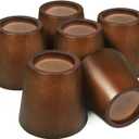 Sopicoz Wooden Bed Risers 3 Inch Round Furniture Risers Set of 6, Heavy Duty Wood Bed Lifts Risers for Bed Frame, Table, Sofa, Couch, Desk, Dresser