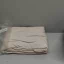 Bedsure 100% Stone Washed Cotton Duvet Cover King - Light Greige Minimalist Cotton Duvet Cover Linen Like for All Seasons - GentleSoft Plain Simple Bedding (Light Beige, King, 104"x90")