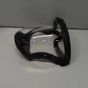 Super Protective Face Shield,Anti Fog Mask,Adult Clear Face Shield,Plastic Face Mask Black
