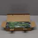 16 Bundles Artificial Plants Outdoor, UV Resistant Fake Lavender & Monkey Grass, Realistic Plastic Faux Plants for Balcony, Patio, Porch Greenery Decor, Planter Filler(Purple)