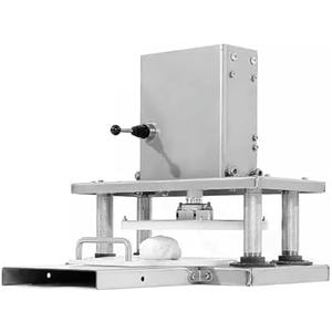 Commercial Pizza Dough Press Machine, 8.6” Electric Dough Roller Sheeter, Pastry Pizza Bread Press Forming Processor, Stainless Steel, for Bakery Home Restaurant Use