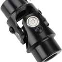 WMPHE 11/16"-36 Spline x 3/4" DD Single Steering Shaft Universal U Joint, 83mm (3-1/4"), Working Angle 35° Degree