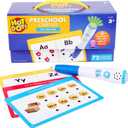 Educational Insights Hot Dots Alphabet Set with 72 Activities, Learn to Read Preschool Set with Interactive Pen, Ages 3+, Medium, Includes 36 Double-sided Cards and Pen