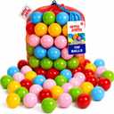 Antsy Pants 200 Ball Pit Balls for Toddlers 1-3, Sensory Toys for Kids, 200 Ball Pack
