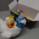 Plush Electric Stuffed Laying Egg Chicken Toy Doll with Sound Music Easter for Boys Girls
