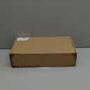 Black Exterior Front Door Handle With Reversible Lever - Classic Entry Handle for Right or Left Handed Doors, No Lock, Matte Black