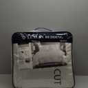 Riverbrook Home Turin Plush Comforter Set, Queen, White, 7-Piece Set