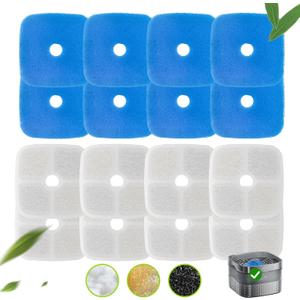 Dog Water Fountain 8 Pack Filters, 9L/2.4 Gallon Pet Fountain, Ultra Quiet