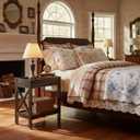 Narrow Side Table, Slim End Table,Sofa Side Table, End Table Nightstand for Bedroom, Living Room, Small Spaces