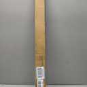 Pushglossy 32" Aluminum U Shaped Door Sweep, Adjustable Weatherstrip, Black