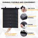 EcoNour Car Window Shades for Windows (2 Pack) | Shade Automotive Interior Sun Protection Large Offers Complete from UV Rays and Glare 18" x 20"