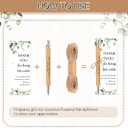 Fulmoon 20 Set Employee Appreciation Gifts Includes Thank You Wood Bamboo Pen May You Be Proud Sign Ballpoint Pen Employee Appreciation Bookmark Card for Teacher Nurse Coworker Team Staff Graduation