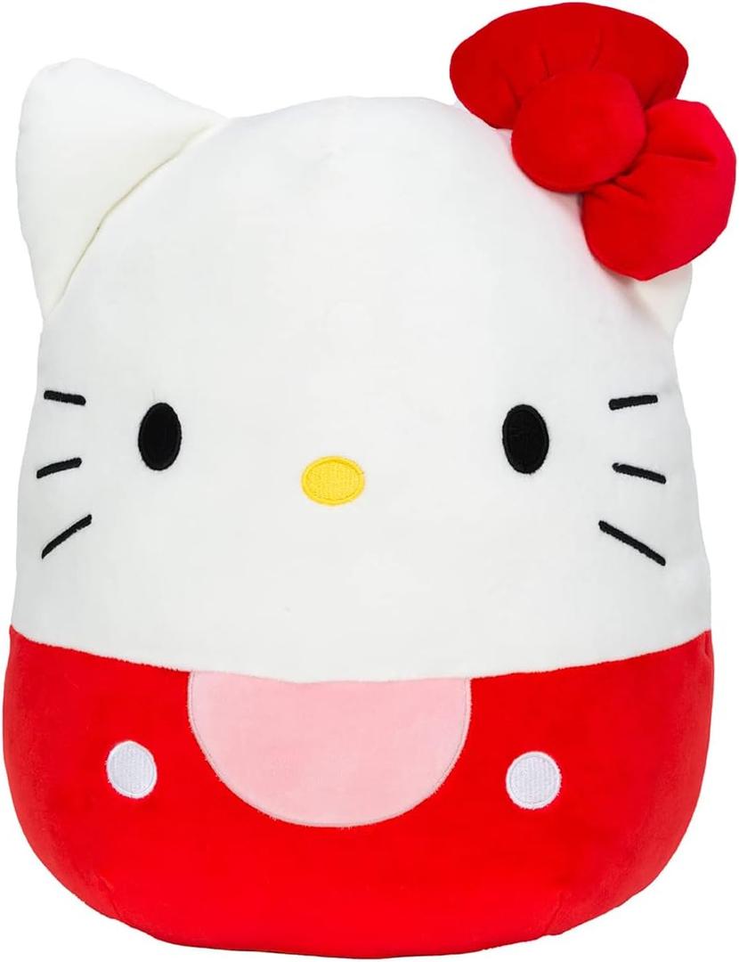Squishmallows x Hello Kitty 20 Inch Plush | Hello Kitty Red Bow