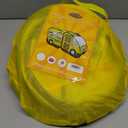 School Bus Pop-Up Kids Tent with Sound Play Button, Ball Pit for Toddler & Up - Easy Setup Tent for Indoor & Outdoor, Daycare Playground Activities & Pretend Play, Great for Kids