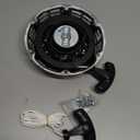 JMCHstore Brilliant Chrome Pull Start Recoil Starter Assembly for Predator 212 Coleman B200R CT200U EX 200cc Mini Bike, KT196 Go Kart Pull Cord Start Honda 6.5HP GX160 196 Hisun Engine Tao Motor