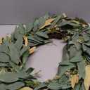 Artificial Greenery Wreath for Front Door
