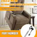 R8121 Power Recliner Motor Replacement Actuator with Power Cord Fits for Lift Chair,Electric Sofa Replac RMT R8121 R812101150228