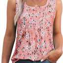 Ribbed Tank Tops for Women 2025 Summer Sleeveless Collar Polo Shirts Dressy Casual V Neck Camisole Work Blouses (White)