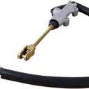 Rear Brake Master Cylinder 0502-881 2502-021 Compatible with Arctic Cat ATV 400 500 650 700 TBX TRV 4x4 2006