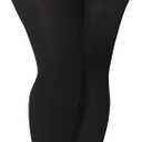 Buauty 80D Black Tights for Women,Opaque Tights Soft, High Waist Soft Nylon Pantyhose (Black)