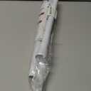 White Tension Curtain Rod for Windows 28 to 48 inch, Adjustable Expandable Pressure Spring Curtain Rod No Drilling, 7/8" Curtain Rod for Bedroom Doorway Closet Door