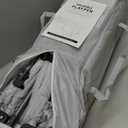 OCATO Baby Playpen: Foldable Playpen for Babies and Toddlers Large Play Pen Portable Playpen Fence Indoor Outdoor Kids Safety Area Travel Play Yard with 1 Storage Bag 4 Handlers 50 Balls (50"  50") (Light Grey)