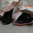 16 Pcs 8" Black Solid Steel Floating Shelf Bracket Blind Shelf Supports  Hidden Brackets for Floating Wood Shelves  Concealed Blind Shelf Support – Screws and Wall Plugs Included