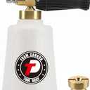 Tool Daily Pressure Washer Foam Cannon for Car Wash, Snow Foam Lance, Additional Orifice Nozzle 1.1mm, 1/4 Inch