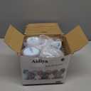 Aidiya Elephant Stuffed Animals Baby Gifts Peluches Ear Interactive Elephant Talking Singing Plush Toys for Girls Boys Gift Adjustable Volume 11.8" Set (Blue)